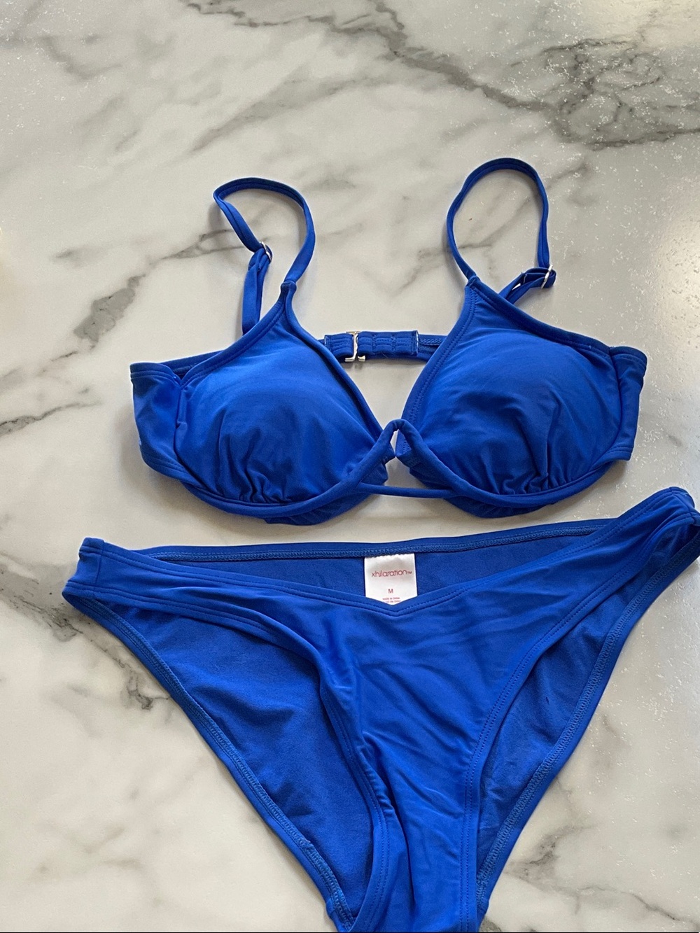 Xhilaration Royal Blue Two-Piece Bikini Set